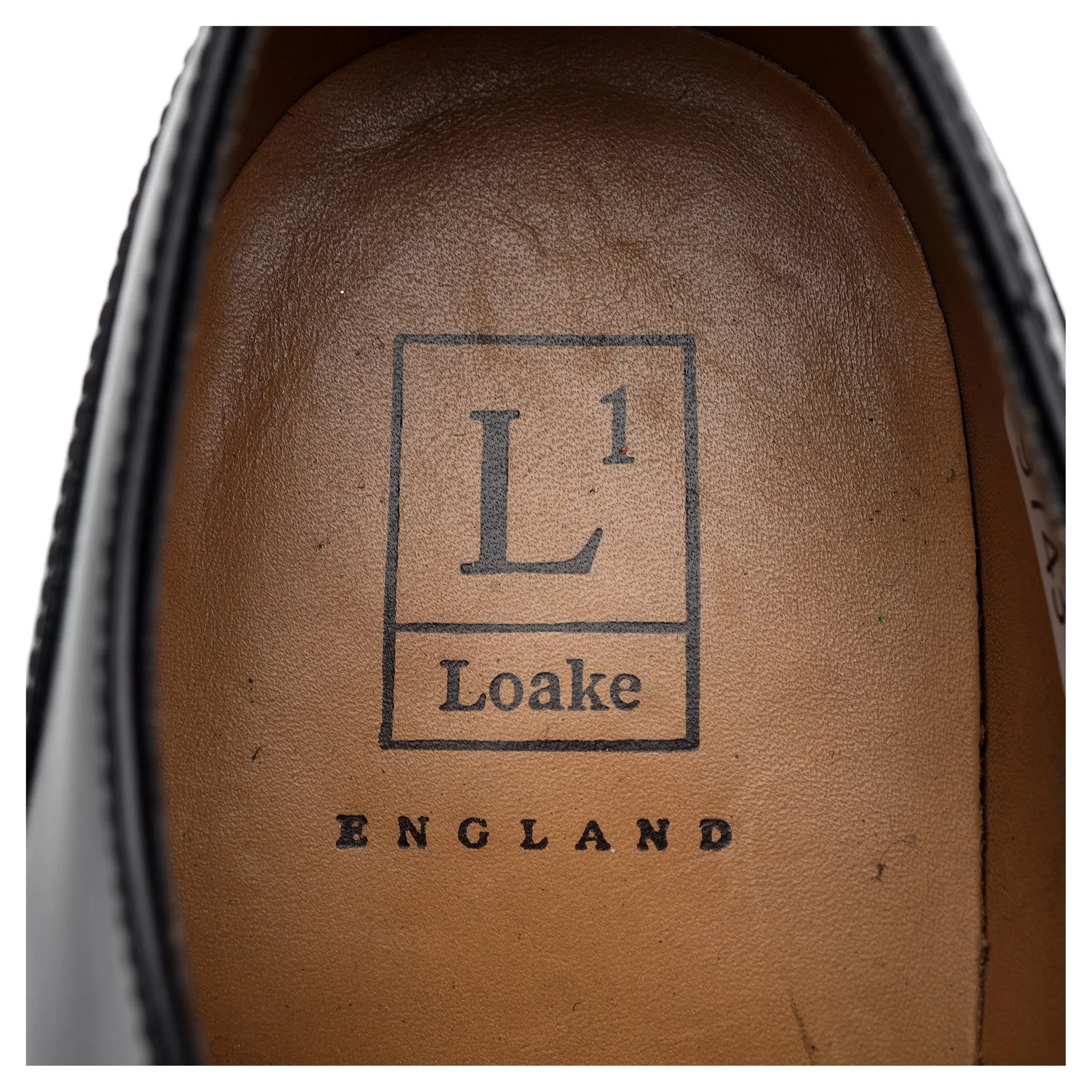 '200' Black Leather Oxford UK 7.5 G