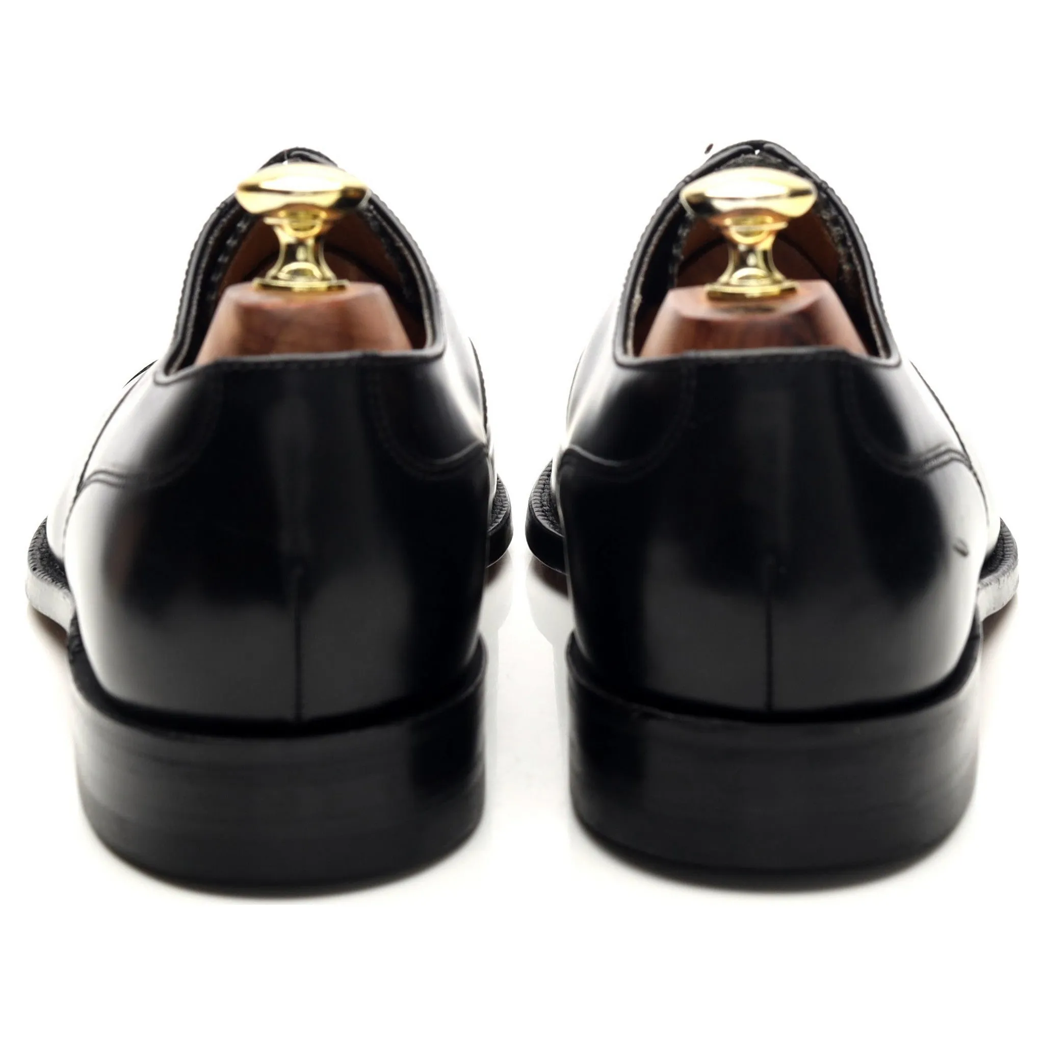 '200' Black Leather Oxford UK 7.5 G