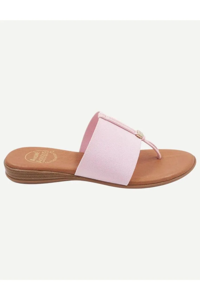 Andre Assous Nice Thong Sandal, Blush