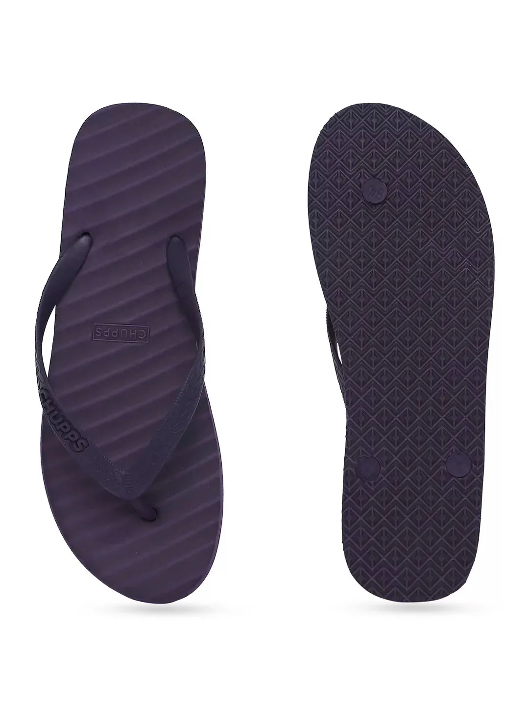 Banana Leaf Monocrome Grey Flipflops