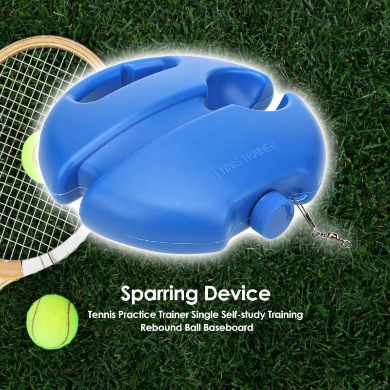 Baseboard Tennis Cloud-based Tool - Trainer™ Certified Training Ball Rebound Device Sport Tennis Sparring Exercise