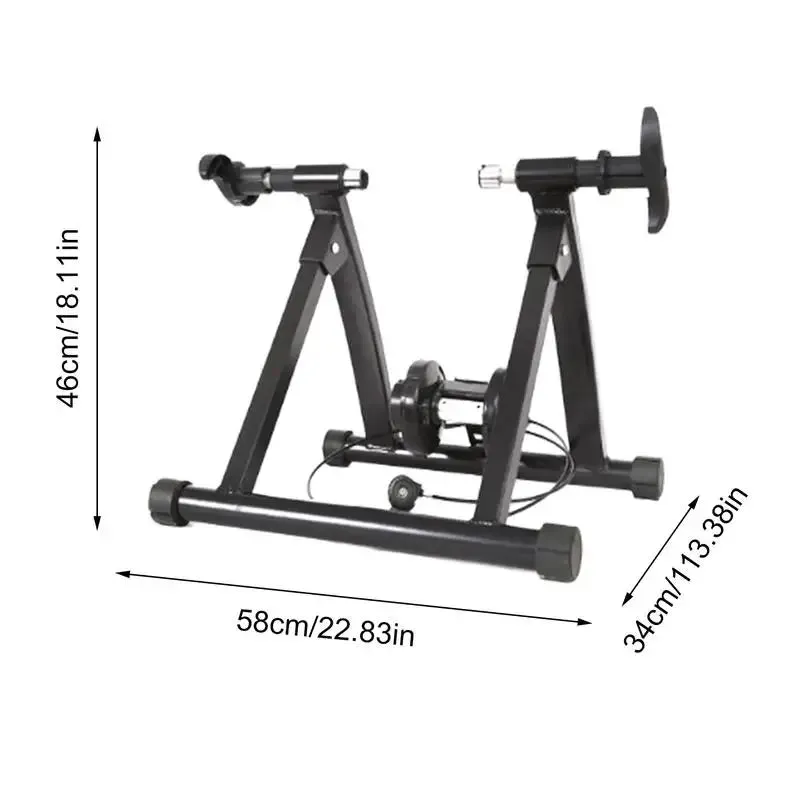 Bike Trainer Steel Ultra Silent Bicycle TrainerMagnetic Flywheel Cycling Trainer Stand Bicycle Accessories Turn Your Bike