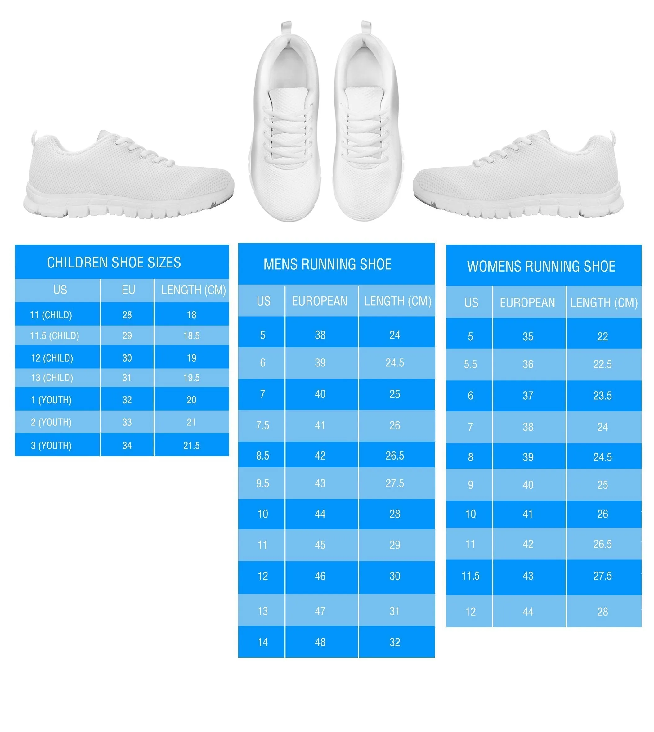 Blue And Yellow Macaw Parrot Running Shoes For Women-Free Shipping