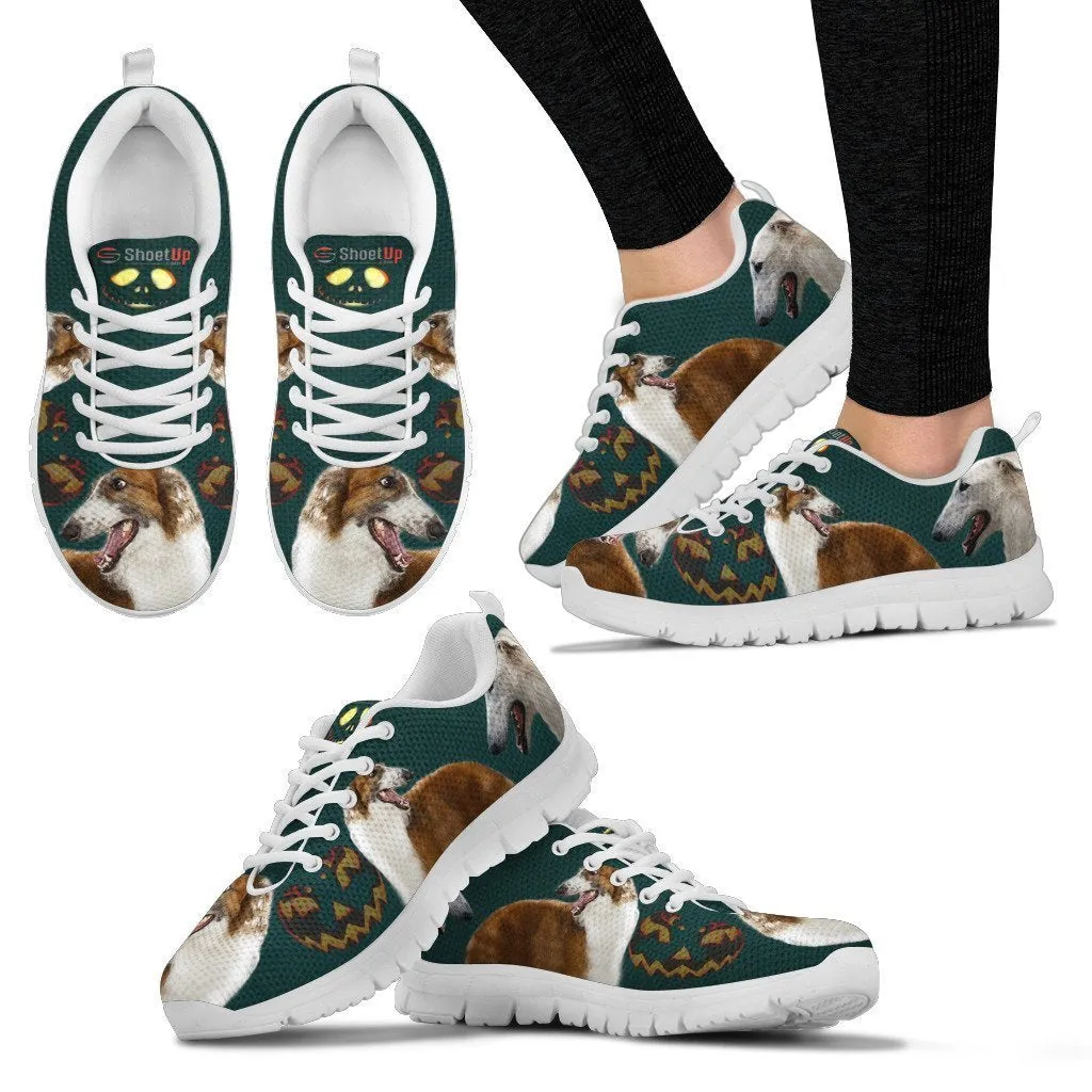 Borzoi Halloween Print Running Shoes For Kids-Free Shipping