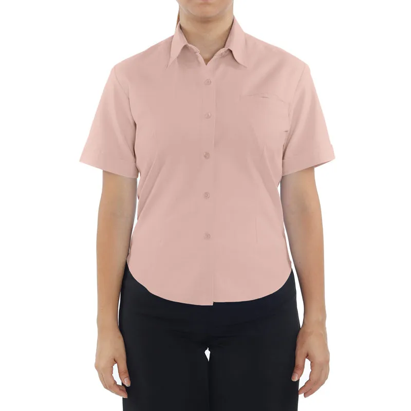 CAMISA OXFORD DAMA PANAMA CLASSIC MANGA CORTA 155 Y 166