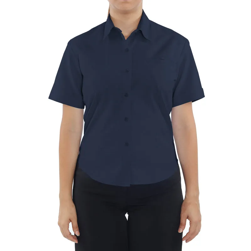 CAMISA OXFORD DAMA PANAMA CLASSIC MANGA CORTA 155 Y 166