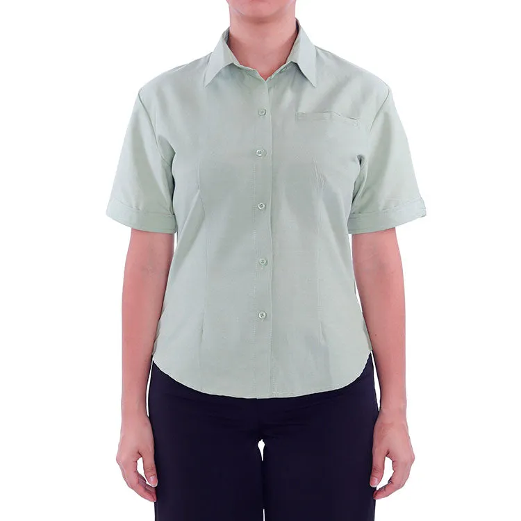 CAMISA OXFORD DAMA PANAMA CLASSIC MANGA CORTA 155 Y 166