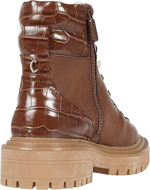 Circus NY womens Flora Mid Calf Boot Brnmlt Snake Print 7.5