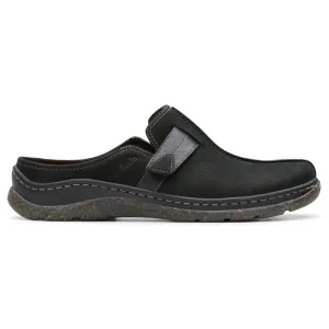 Clarks Orlene Black Nubuck Clog (Women's)