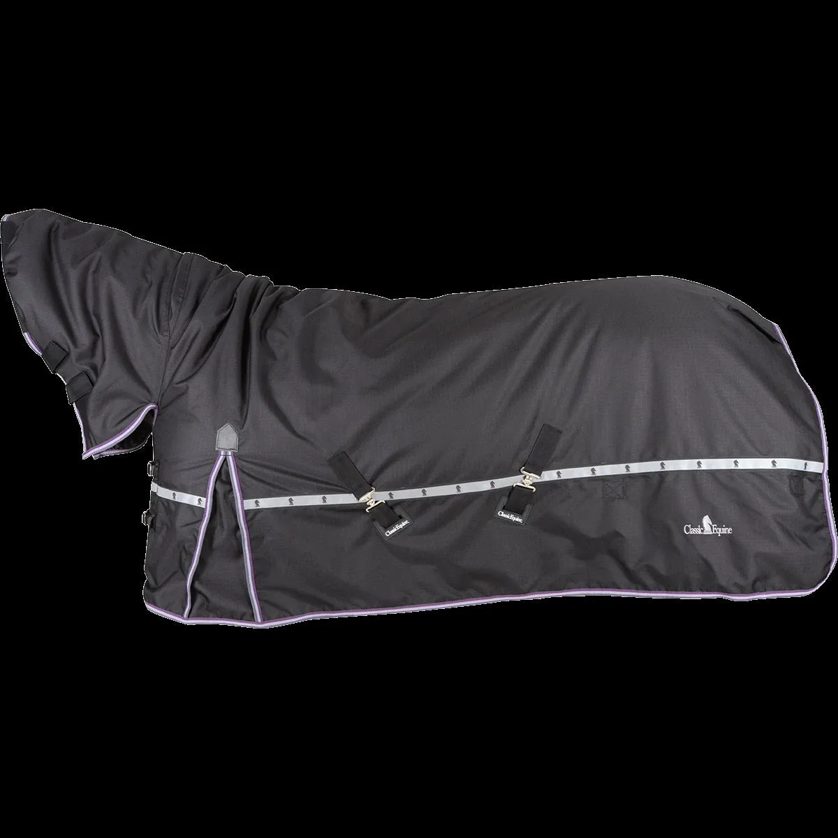 Classic Equine Horse 10k Cross Trainer Hooded Winter Blanket