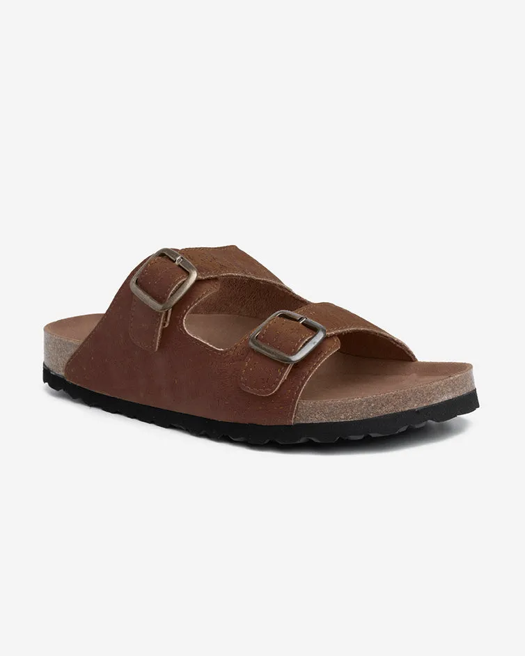 Cork Sandals BQ Brown  | Cork Footbed Sandals Portugal