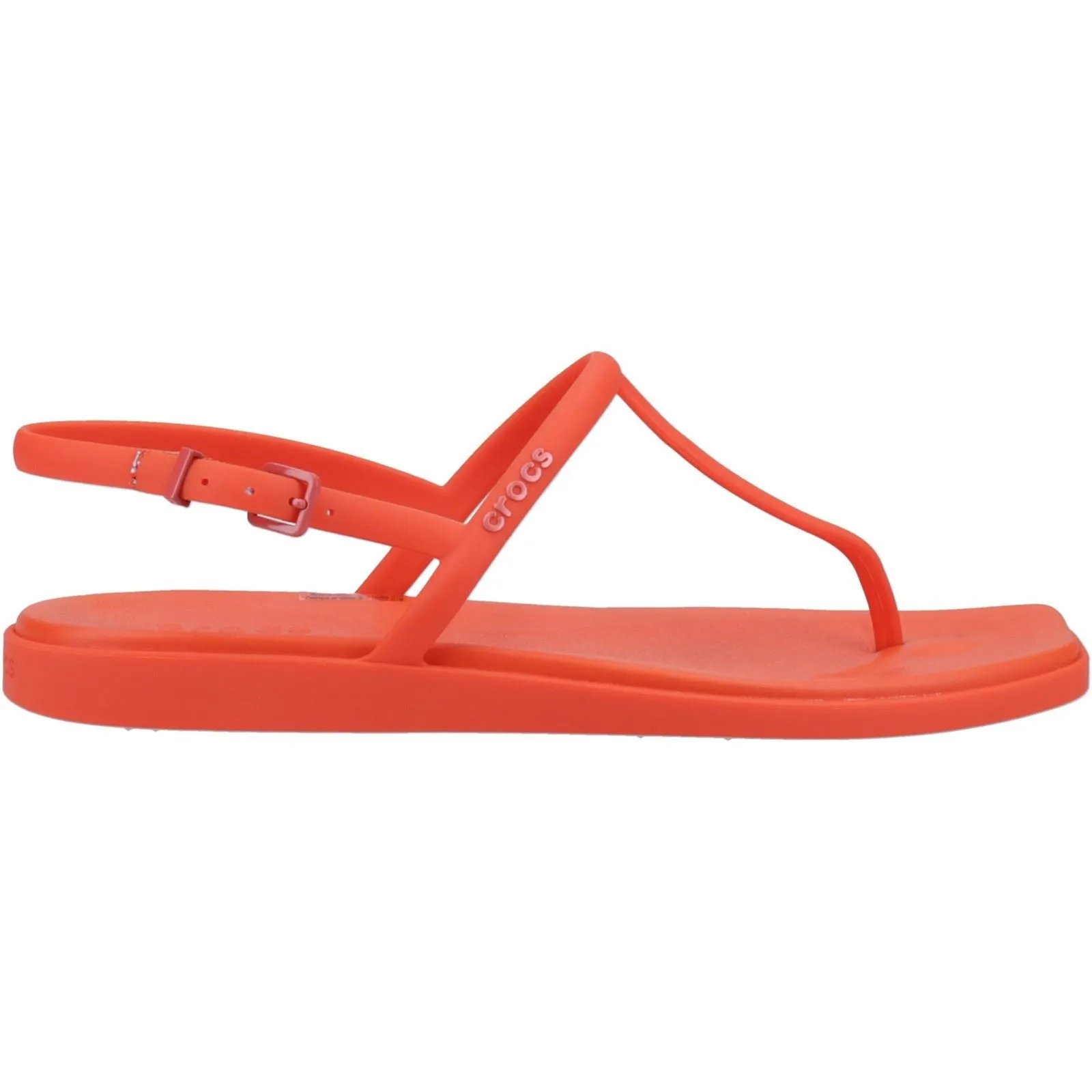 Crocs Women's Miami Thong Flip in Lava