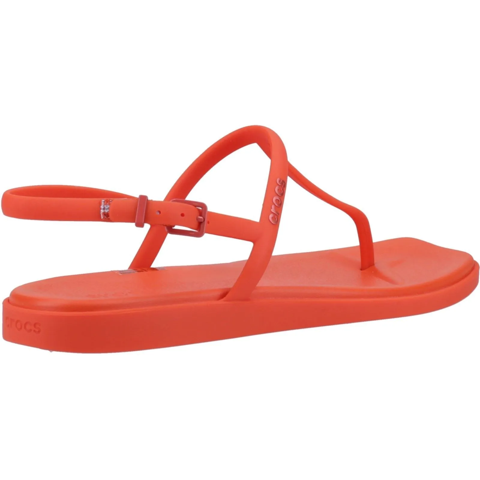 Crocs Women's Miami Thong Flip in Lava