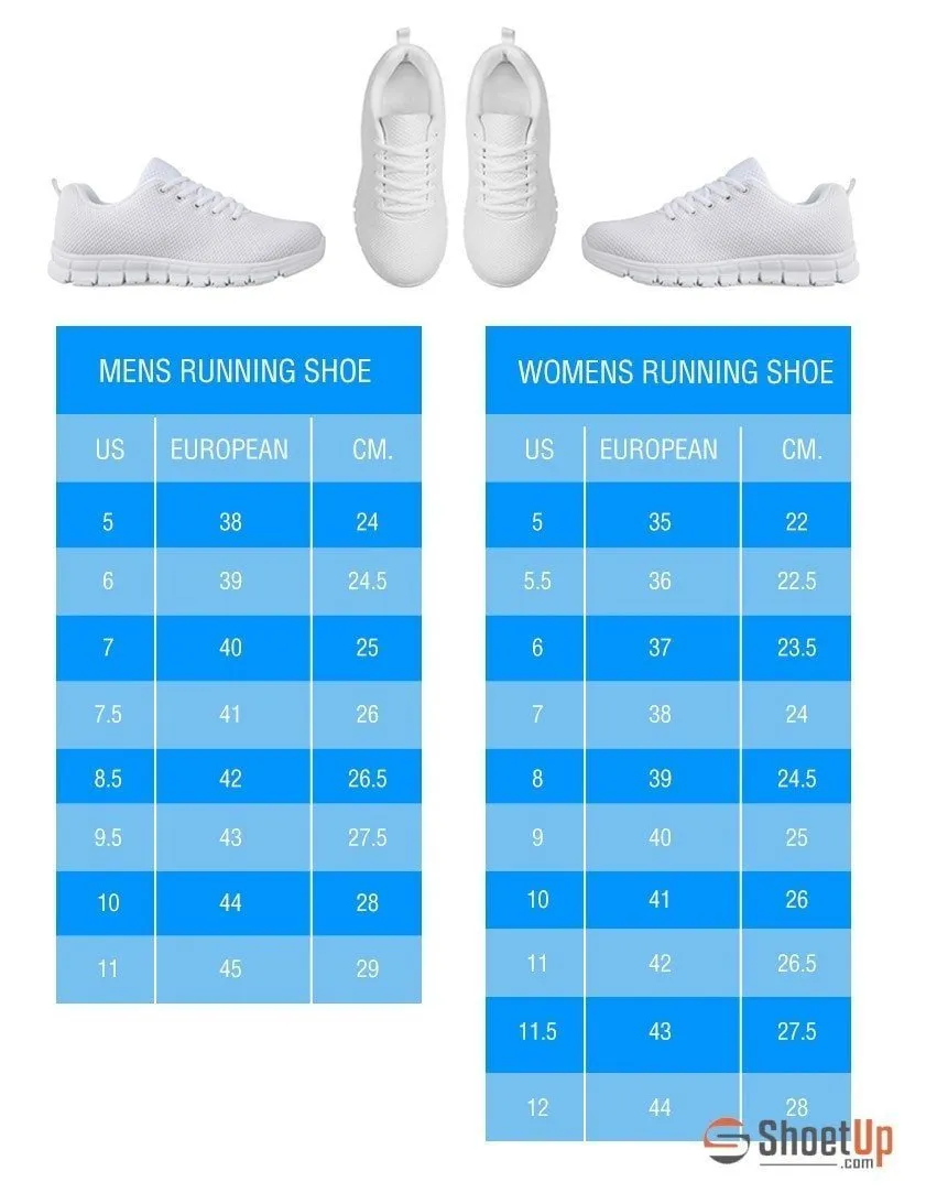 Customized Dog Print (Black/White) Running Shoes For Men-Free Shipping Limited Edition