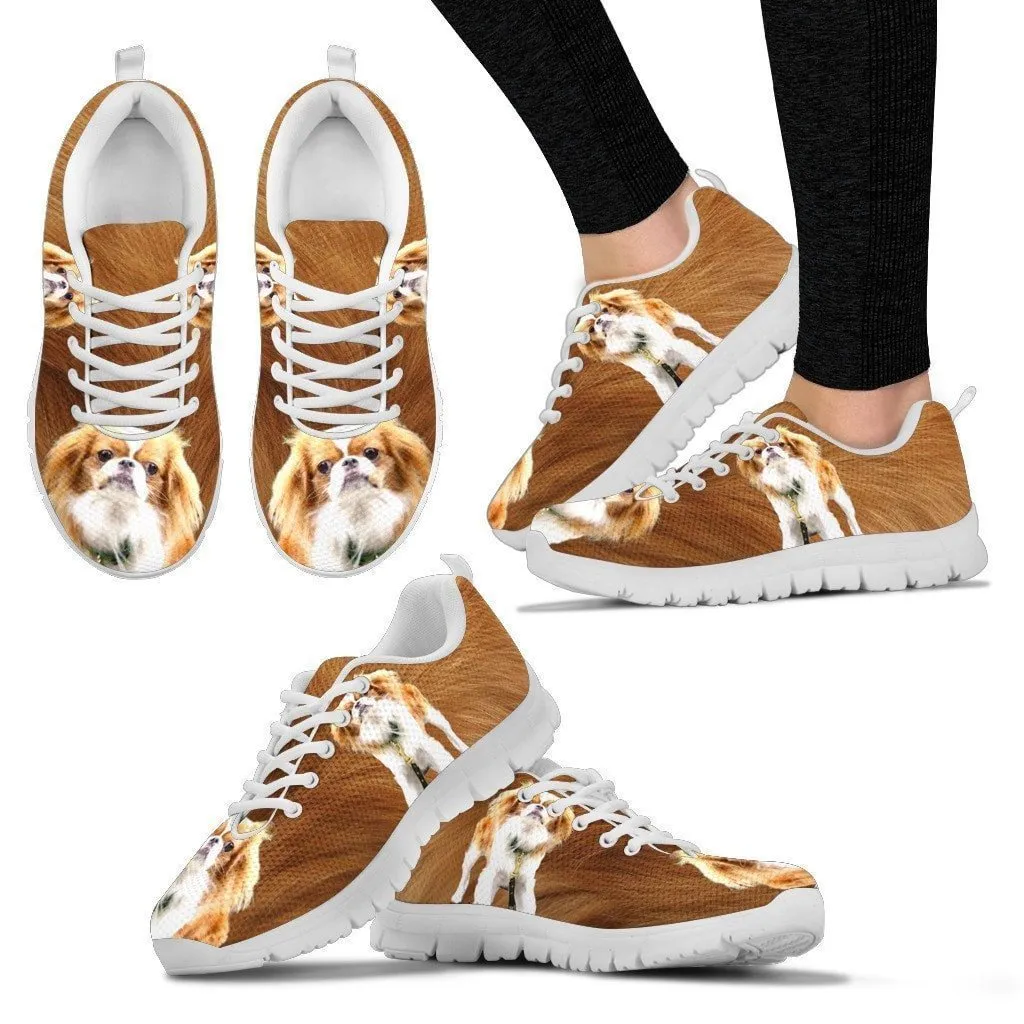 Customized Dog Print-Running Shoes For Women-Express Shipping-Designed By Mary Wagman