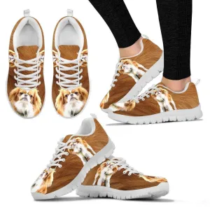 Customized Dog Print-Running Shoes For Women-Express Shipping-Designed By Mary Wagman