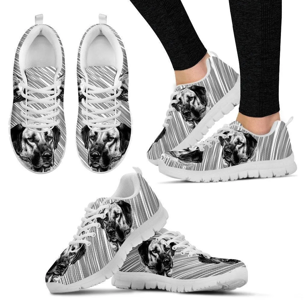 Customized Dog Print Shoes For Women-Free Shipping-Designed By Elisabeth Von Buchwaldt
