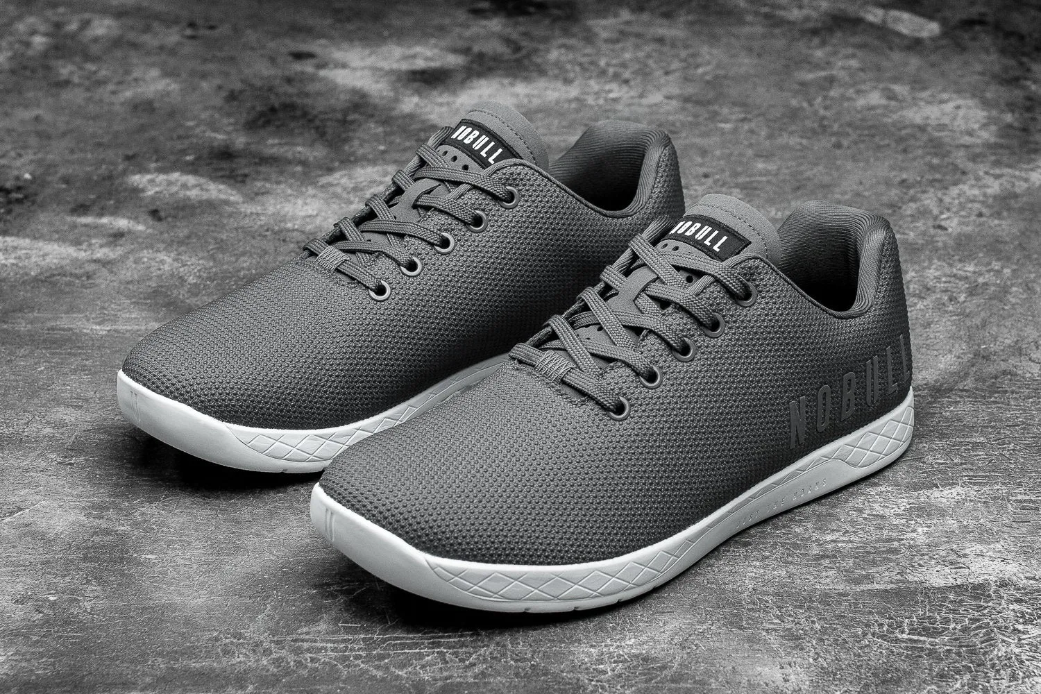 DARK GREY WHITE TRAINER (MEN'S)