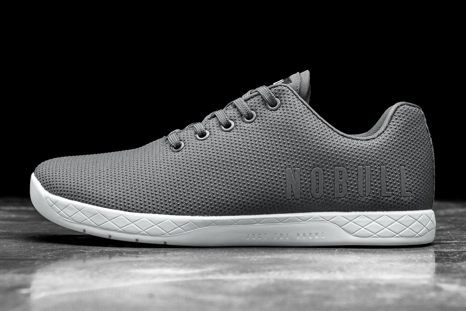 DARK GREY WHITE TRAINER (MEN'S)
