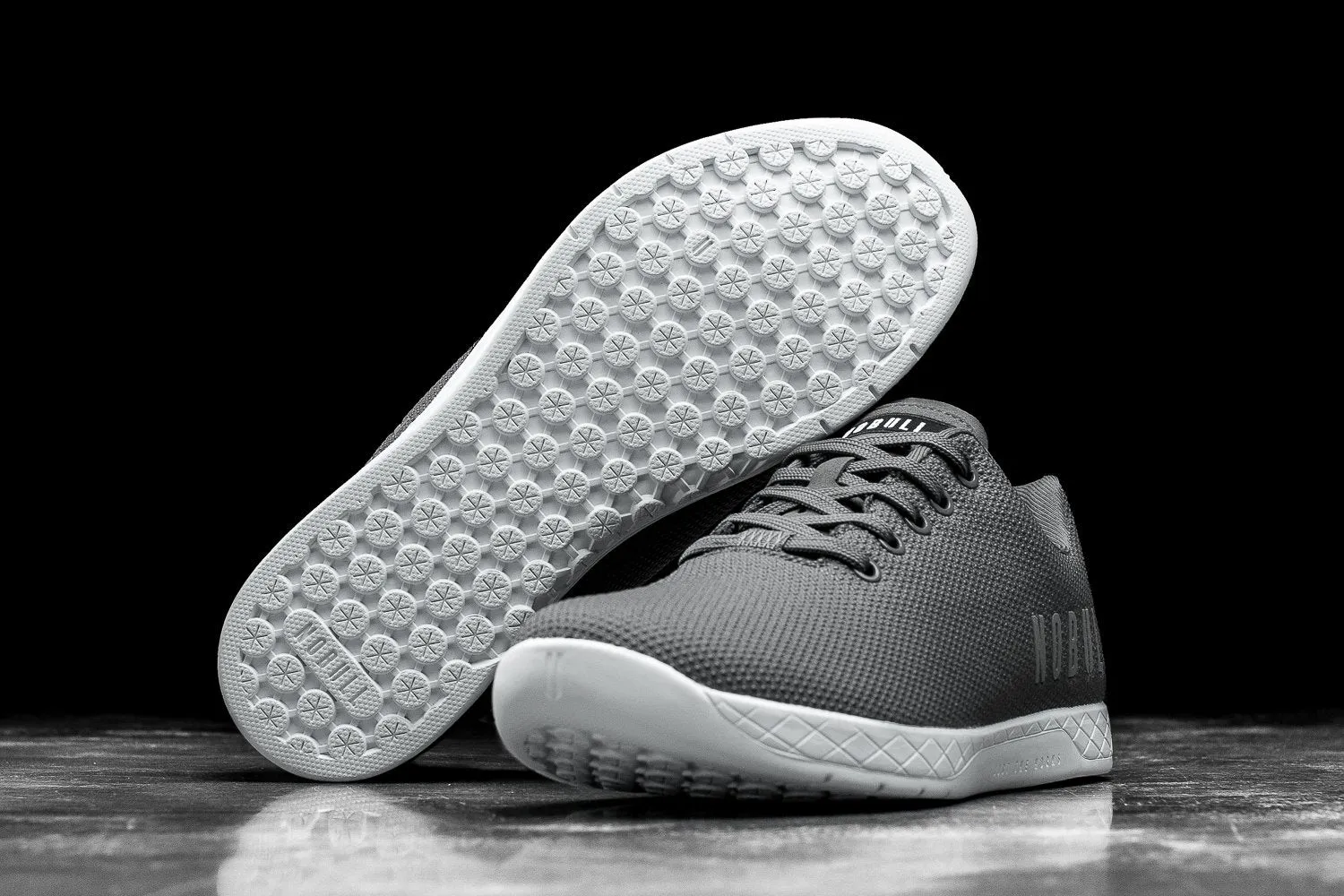 DARK GREY WHITE TRAINER (MEN'S)