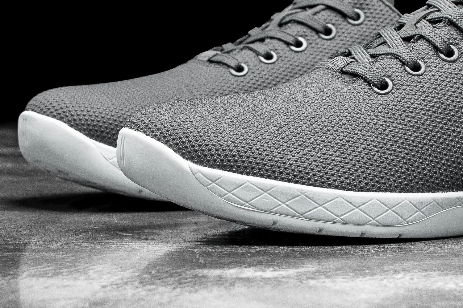 DARK GREY WHITE TRAINER (MEN'S)