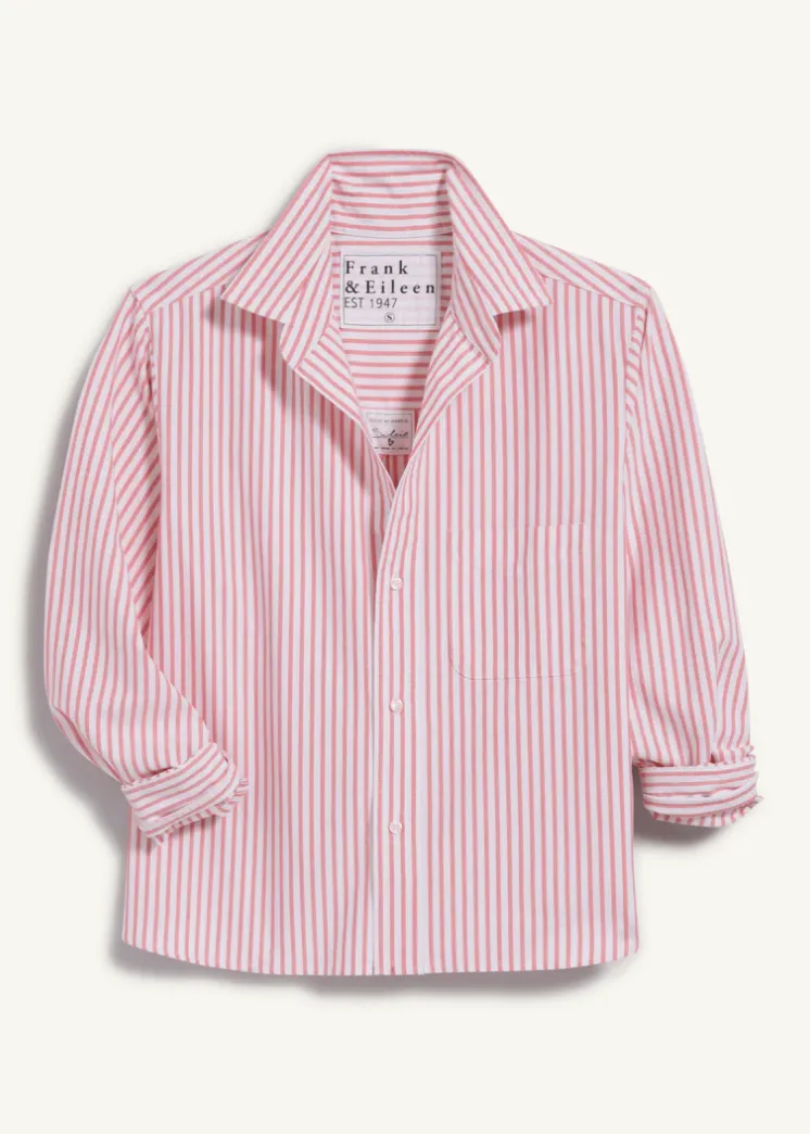 F&E Silvio Coral Stripe
