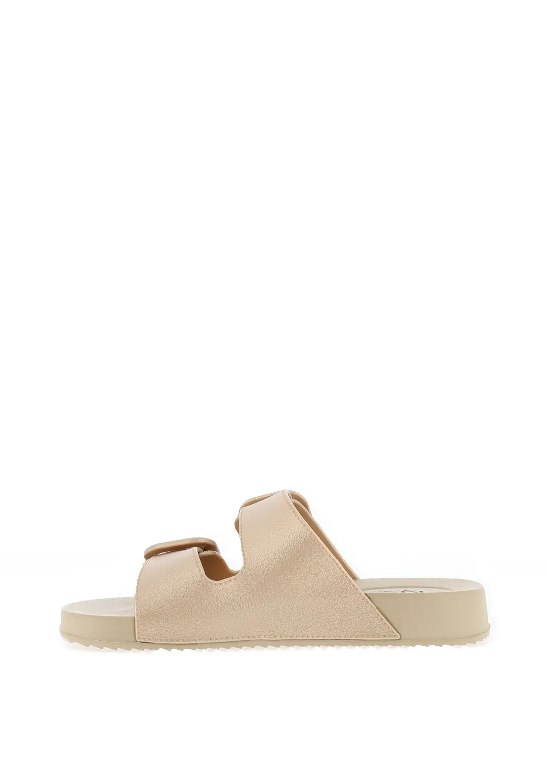 Igor Havana Metallic Mule Sandals, Gold