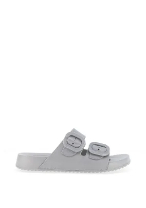 Igor Havana Metallic Mule Sandals, Silver