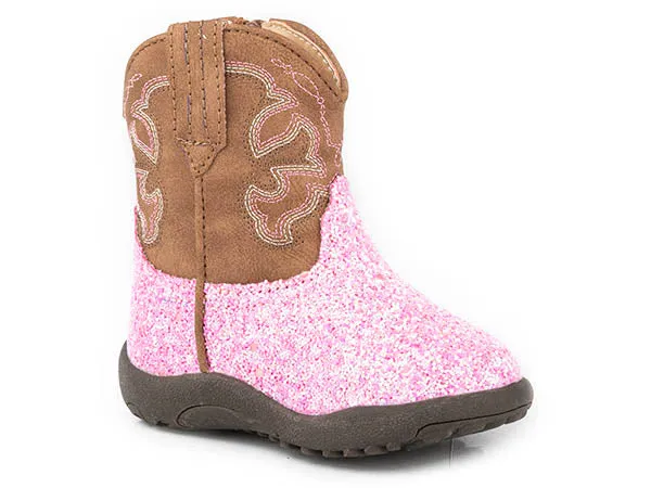 Infant's Cowbabies CowGirl Boots Glitter Sparkle