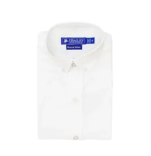 J Bailey White Oxford Button Down