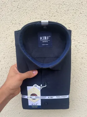 Jet black Oxford