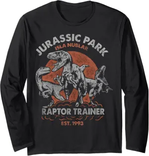 Jurassic Park Raptor Trainer Long Sleeve T-Shirt