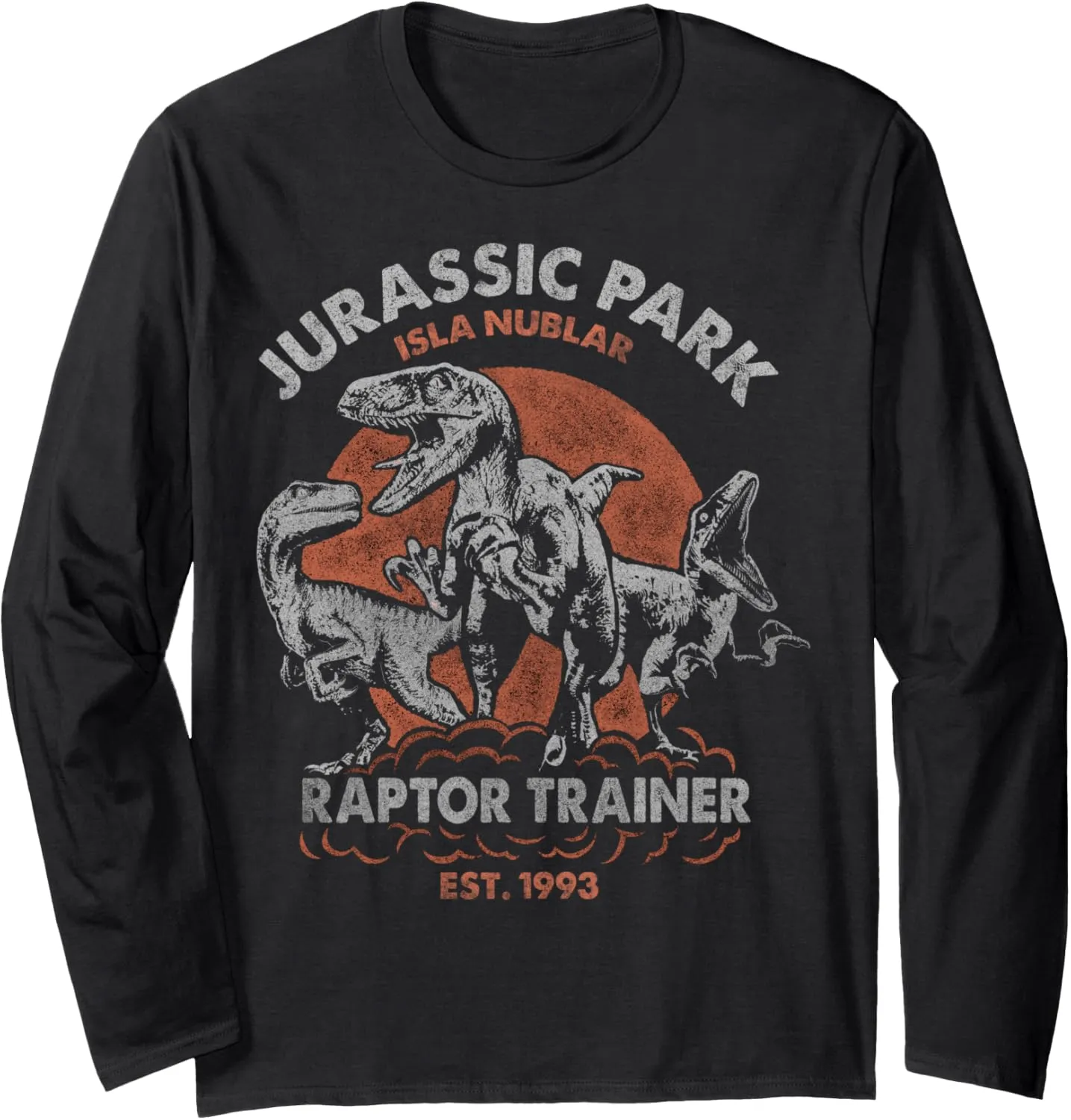 Jurassic Park Raptor Trainer Long Sleeve T-Shirt