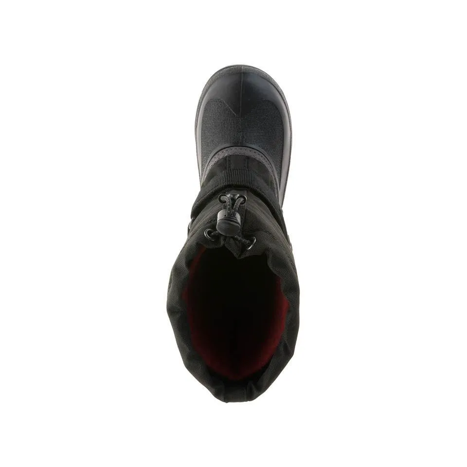 Kamik Boy's Waterbug5 Waterproof Boot Black/Grey (Sizes 11-13)