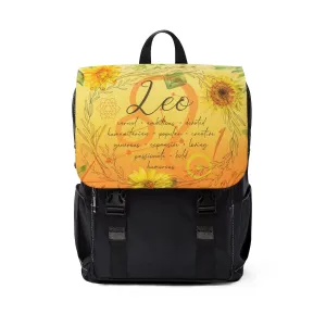 Leo Unisex Casual Shoulder Backpack