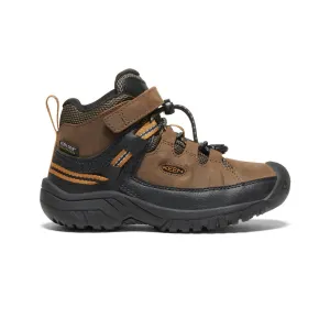 Little Kids' Targhee Waterproof Boot - Dark Earth/Golden Brown