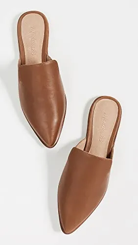Madewell The Gemma Mule in Leather English Saddle 7.5 M