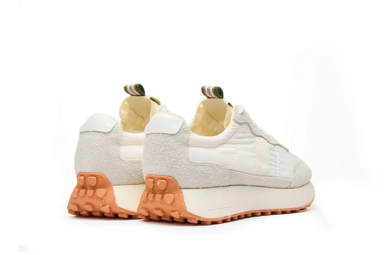 Mens - Acorn Trainer - White Clay