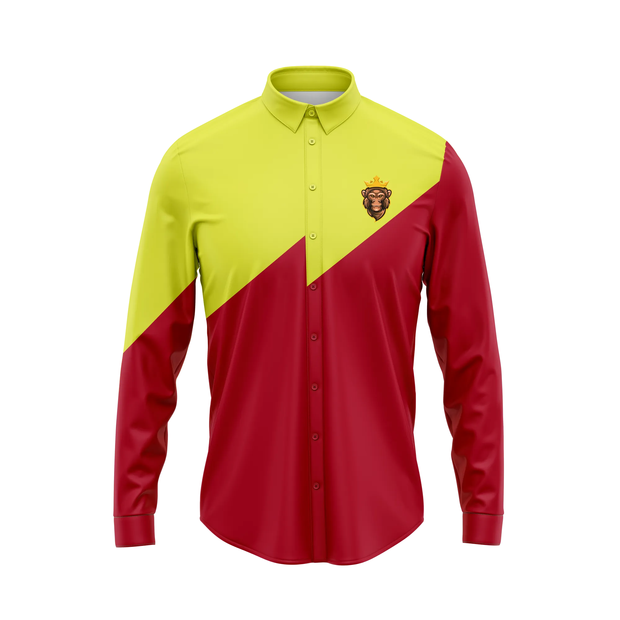 Men's Long Sleeve Button-Up Shirt