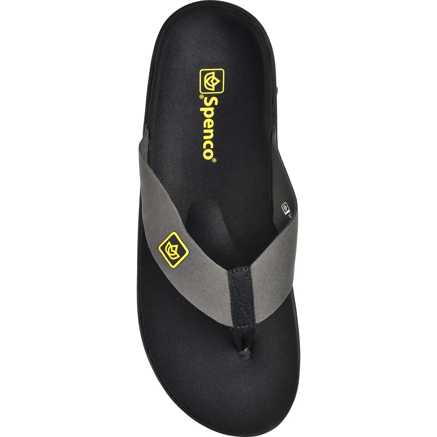 Men's Spenco Yumi Pure Black Synthetic