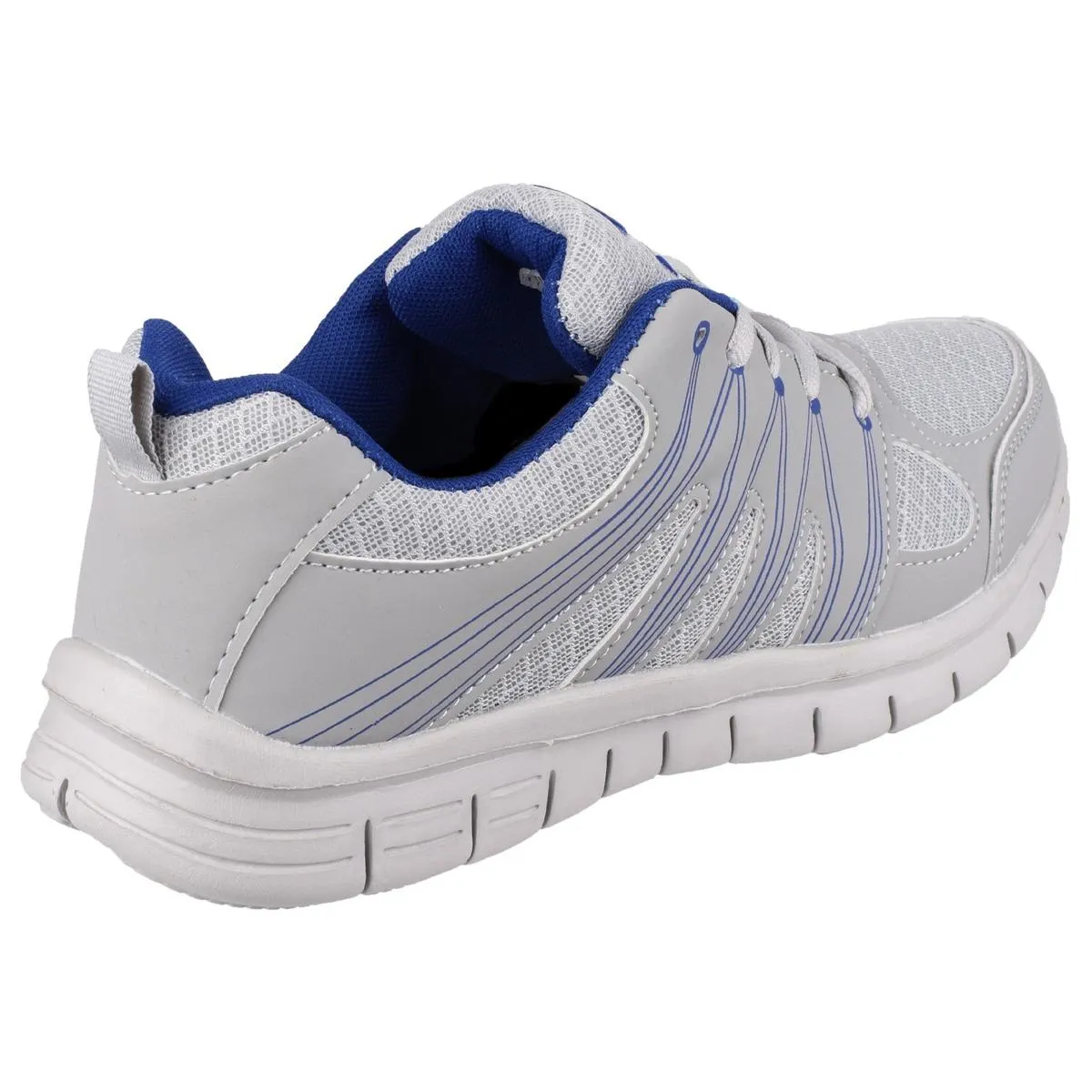 Mirak Milos Lace Sports Trainer Grey/Navy