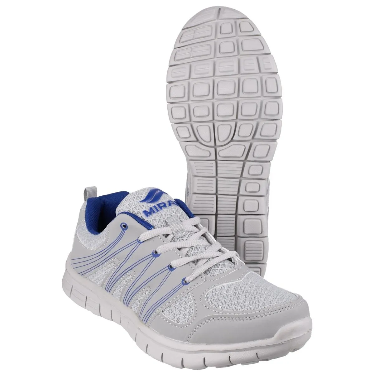 Mirak Milos Lace Sports Trainer Grey/Navy