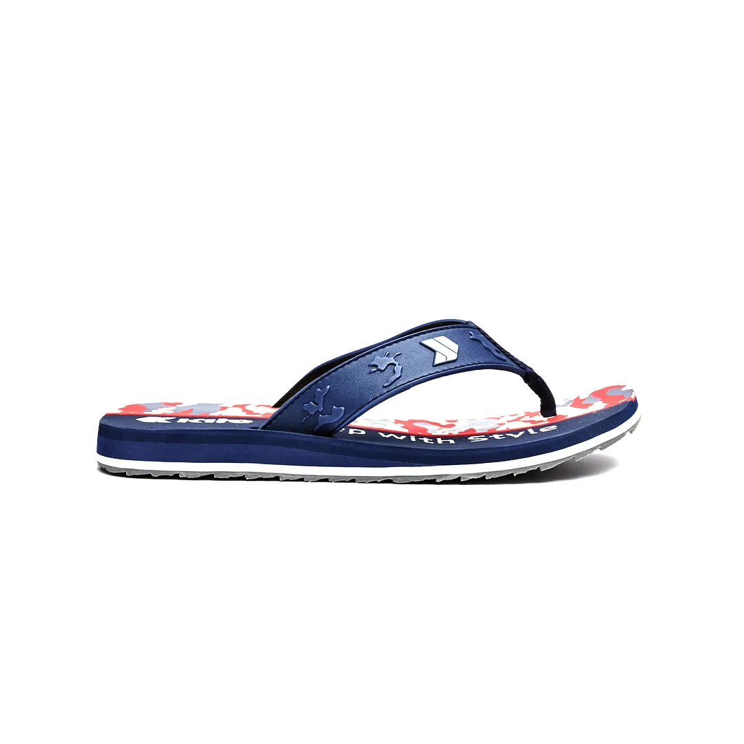 Navy Flip Flop-AA128M