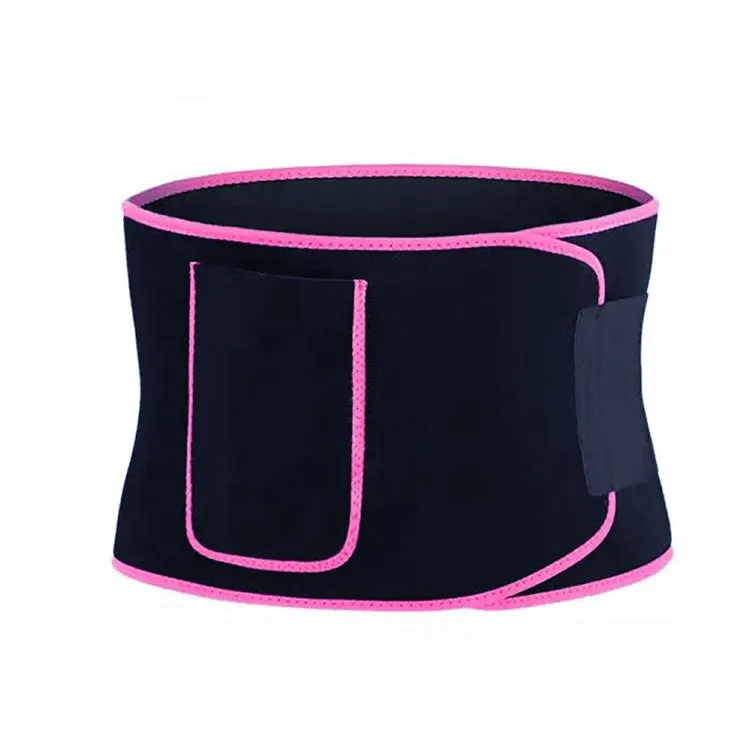 Neoprene  Waist Trimmer Slimming Waist Trainer Belt Sweat Belt Lumbar Belts with pocket