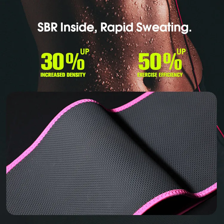 Neoprene  Waist Trimmer Slimming Waist Trainer Belt Sweat Belt Lumbar Belts with pocket
