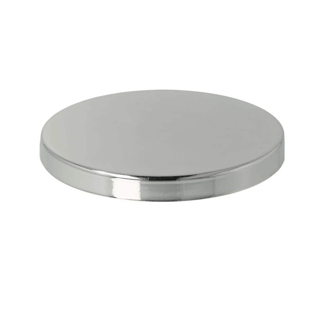 Oxford / Cambridge Lid - Chrome - Large - 1 of