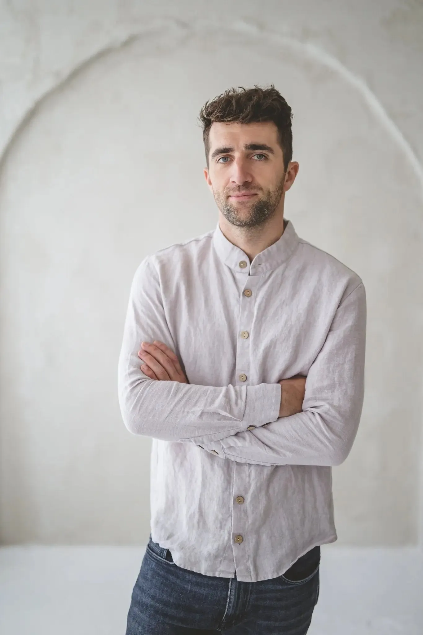 Oxford Linen Men's Shirt