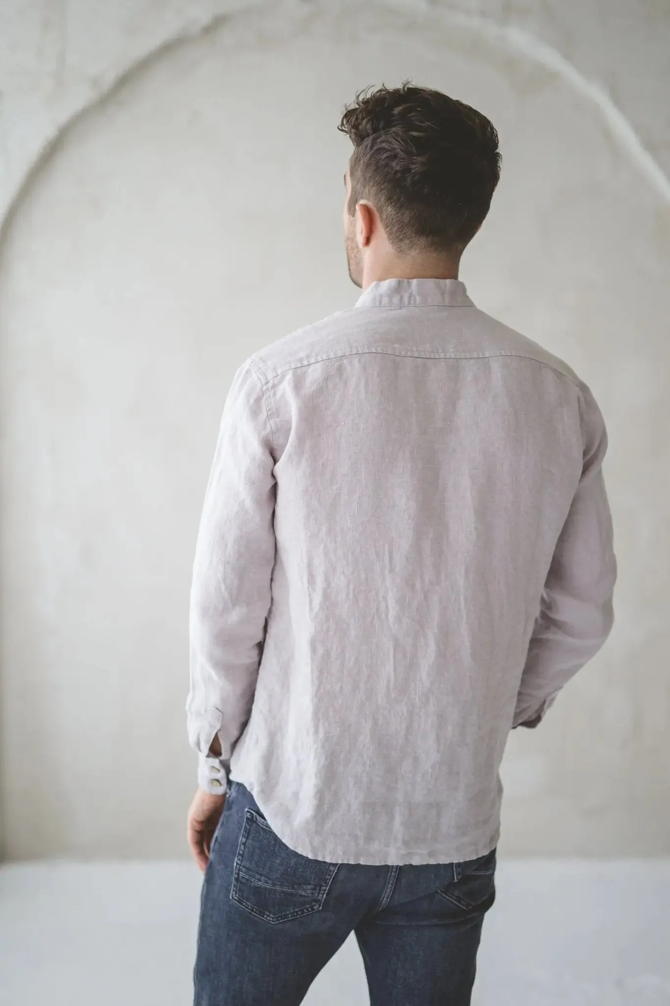 Oxford Linen Men's Shirt