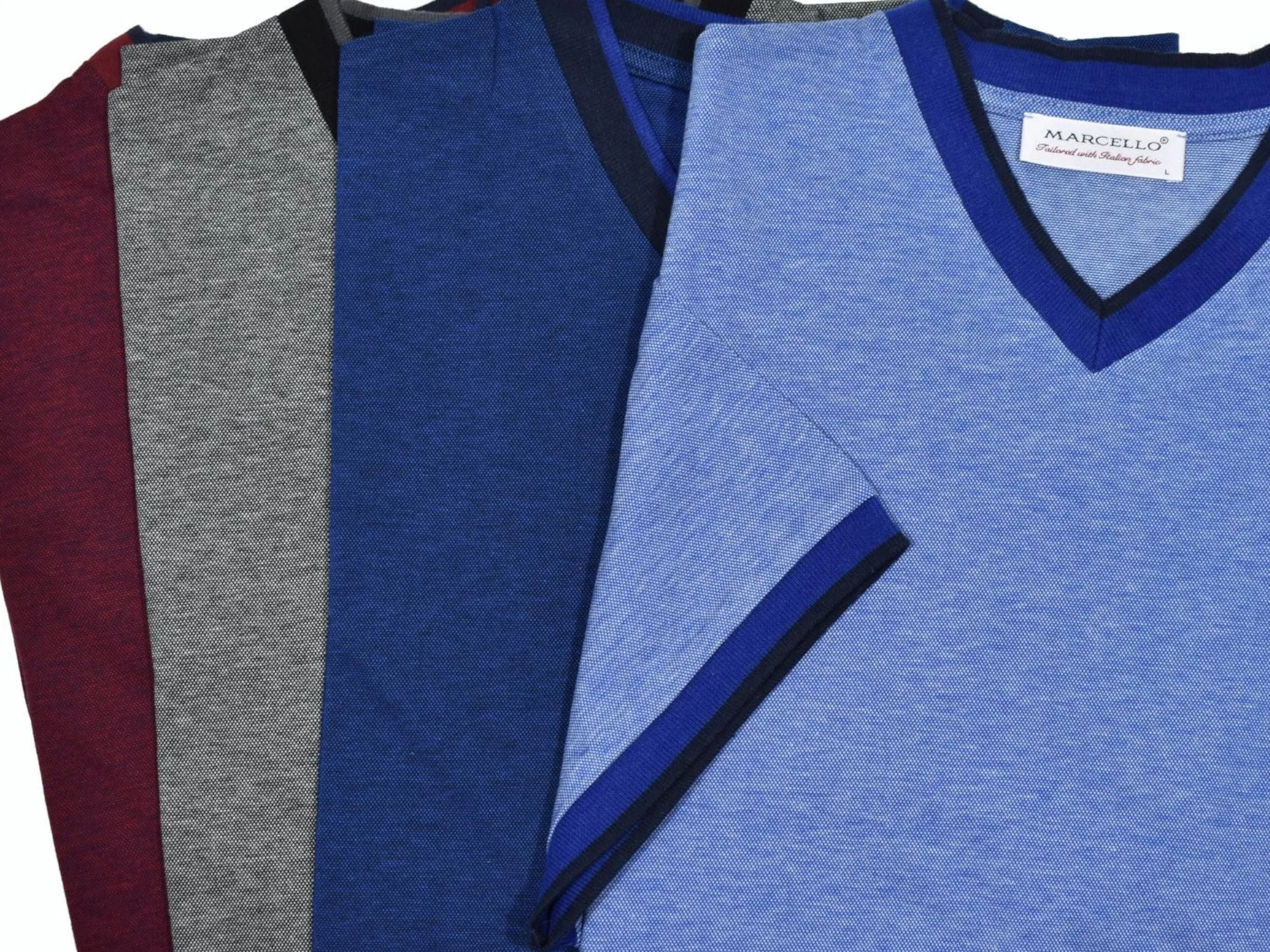 P208 Royal Oxford V Neck