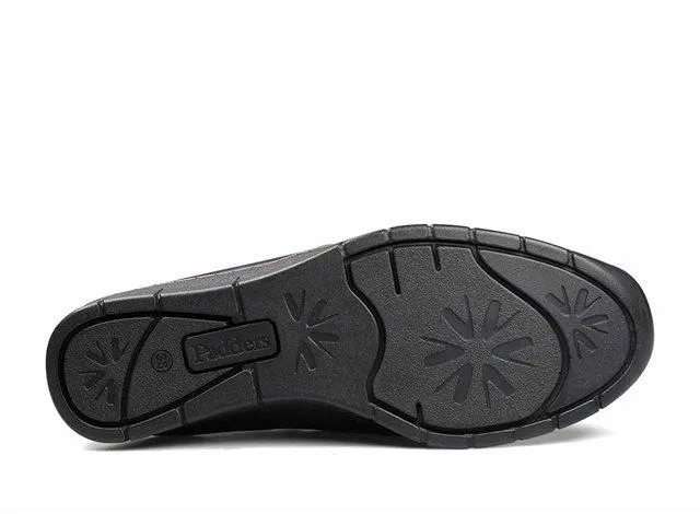 Padders 3446 Ivy Lace Up Trainer - Navy Leather